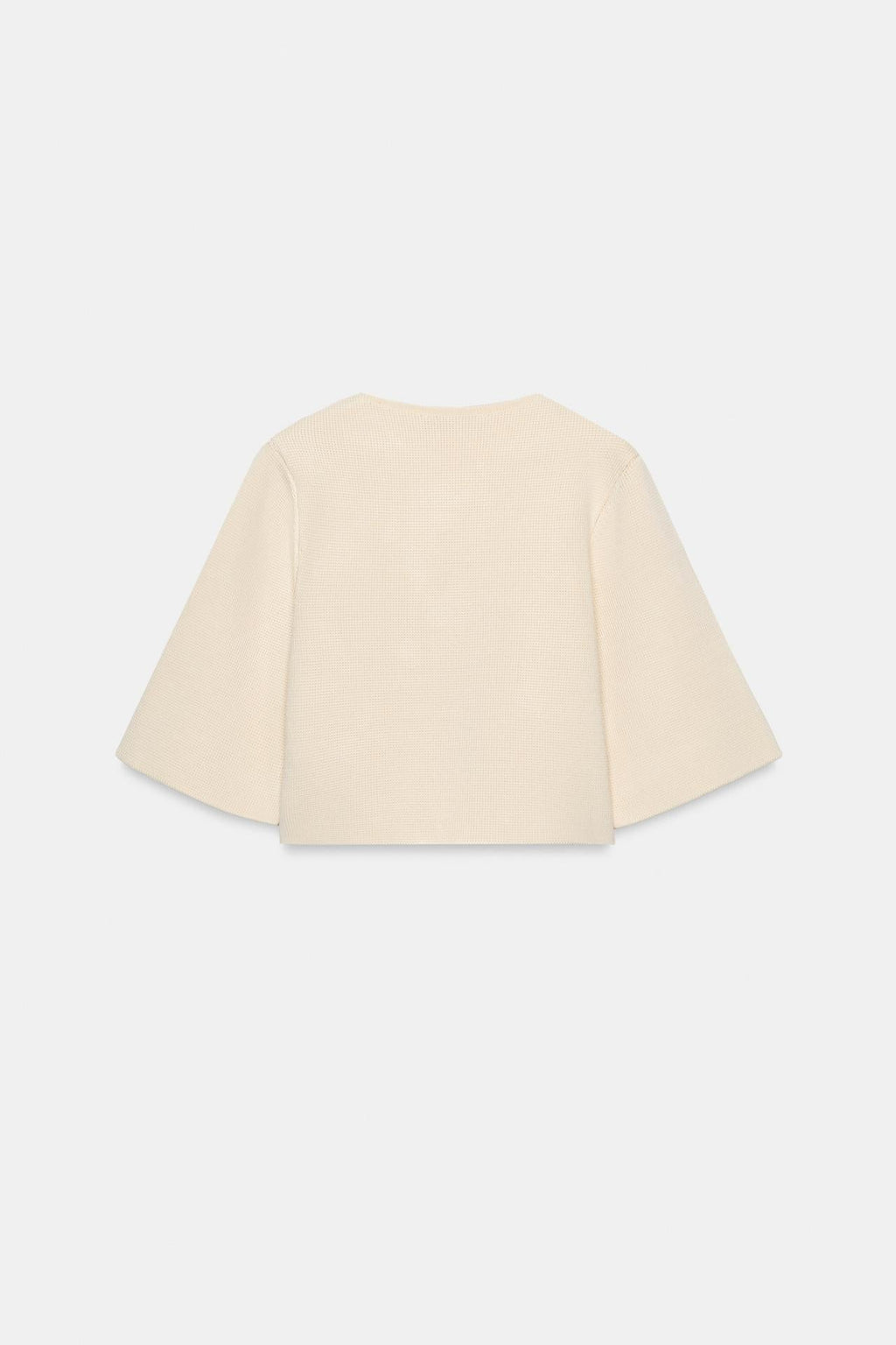Ivory Muse Cropped Vest