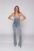 Model Off-Duty Jeans Jumpsuit