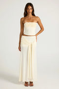 Ivory Rosette Maxi Set