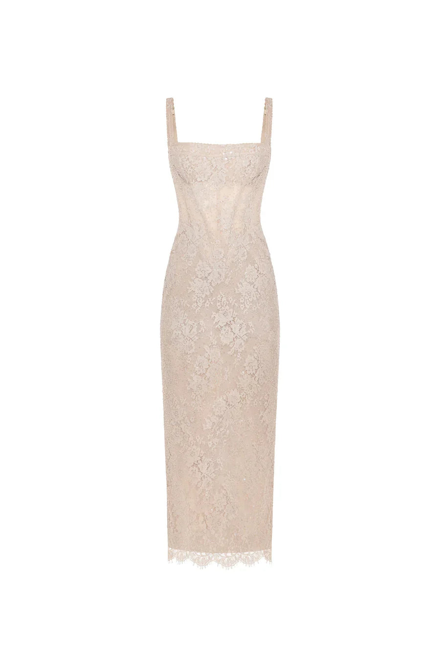 Golden Whisper Dress