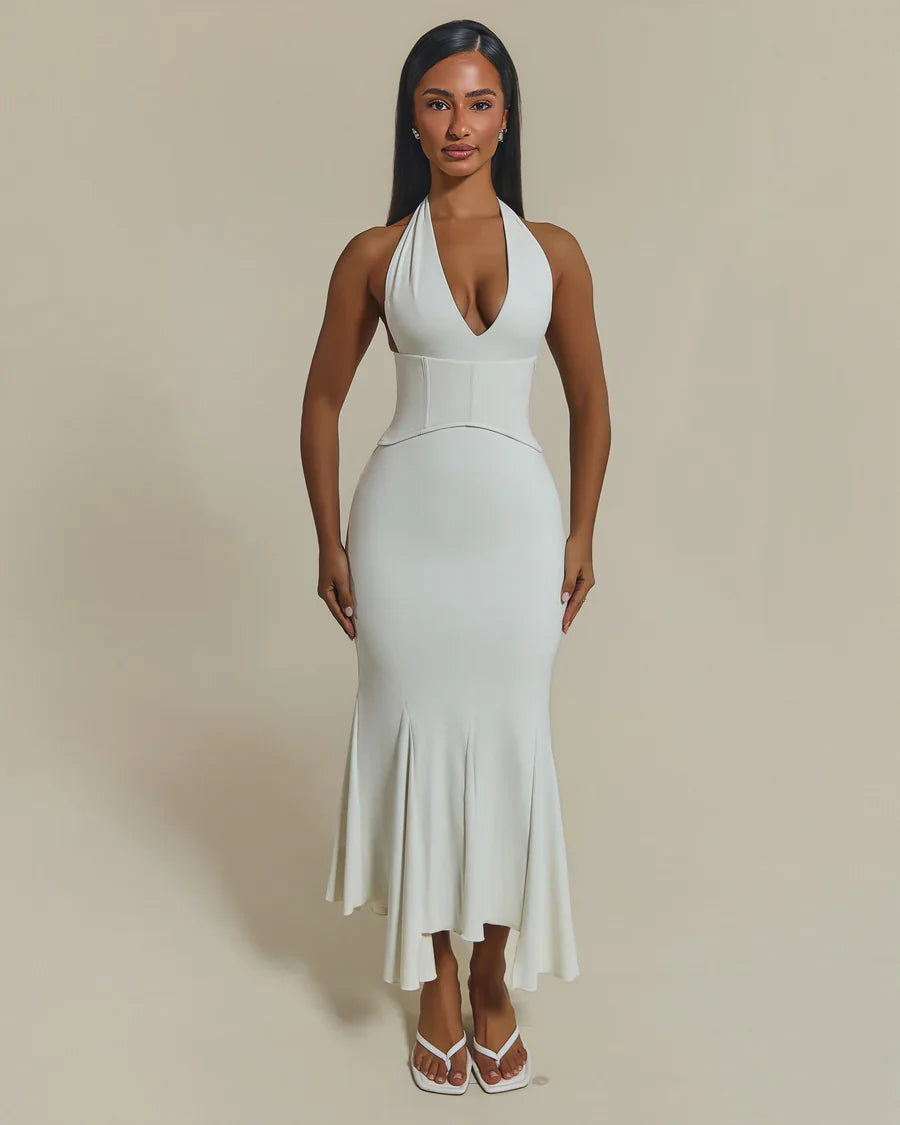Sculpted Silence Dress