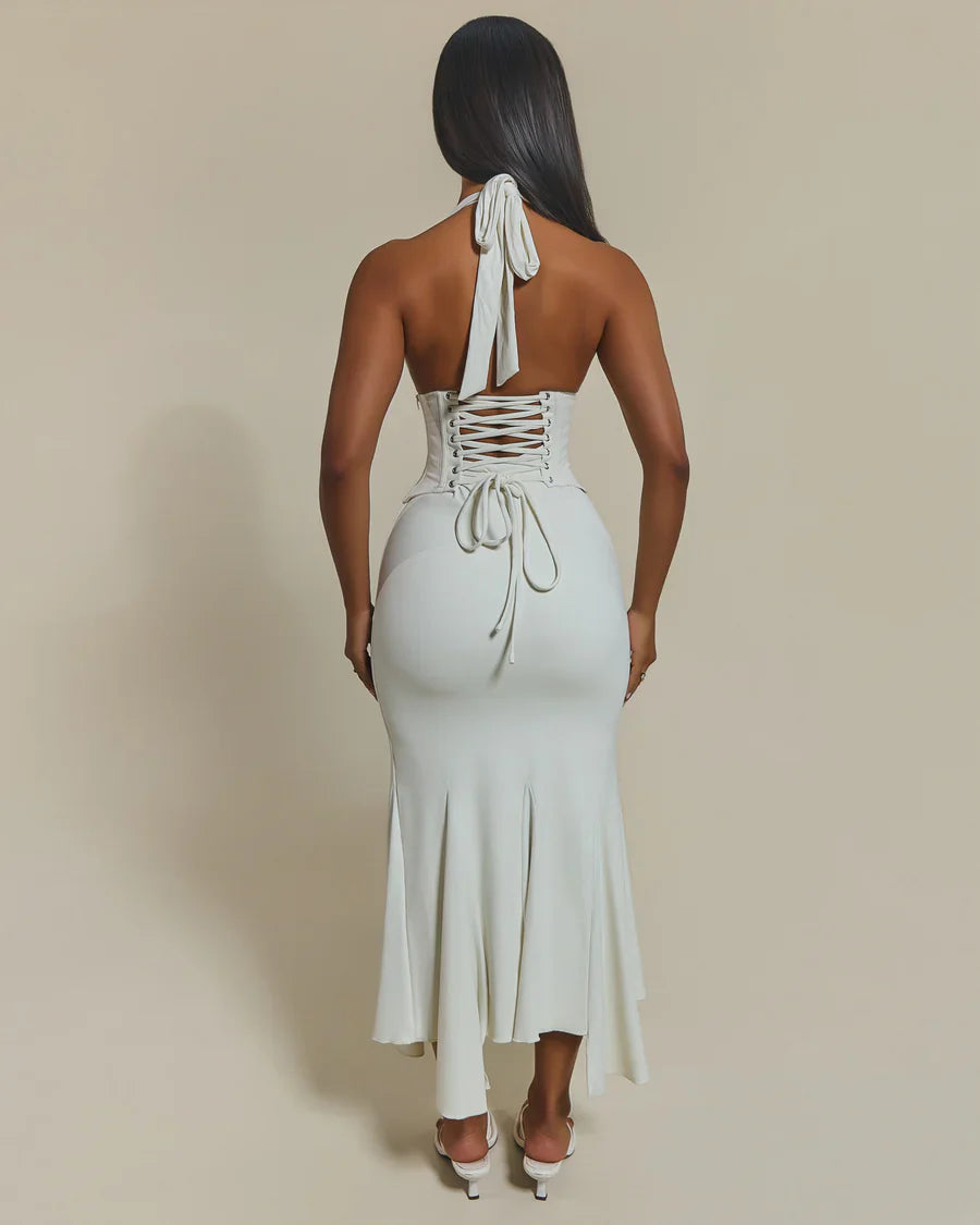 Sculpted Silence Dress