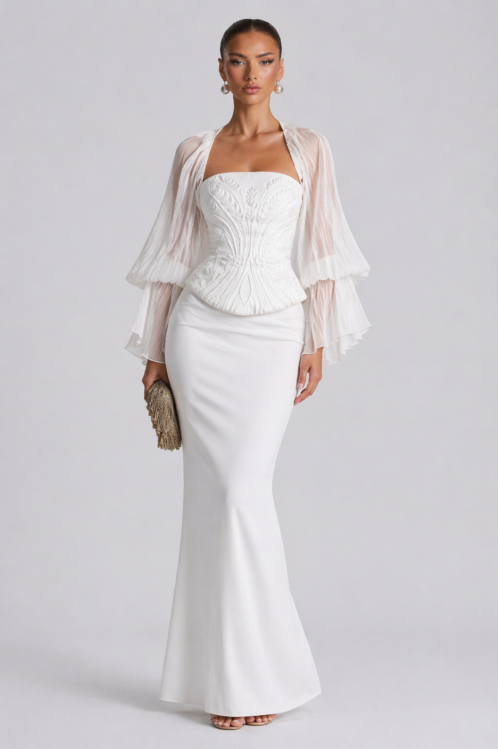 Ivory Muse Maxi Dress