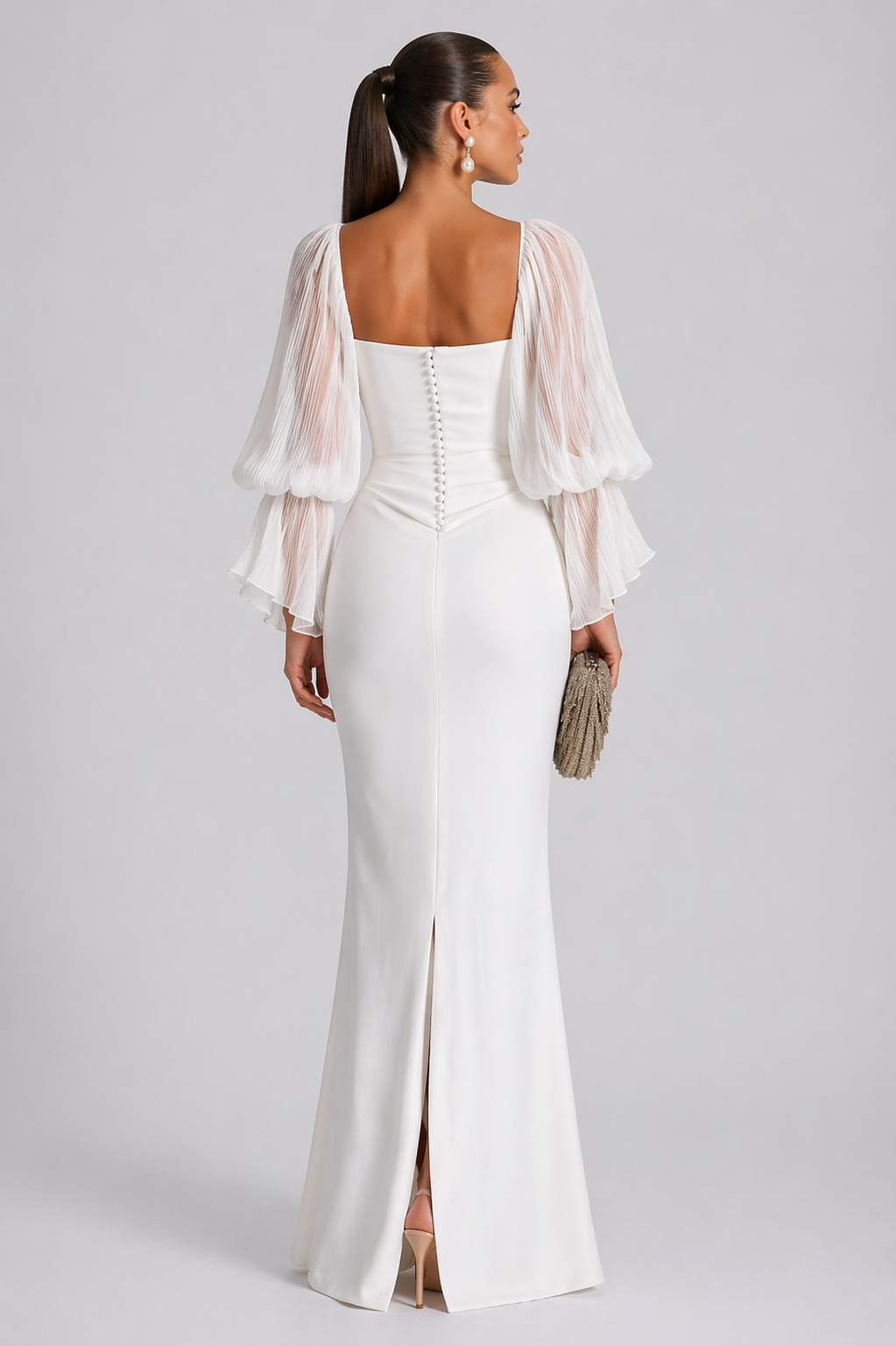 Ivory Muse Maxi Dress