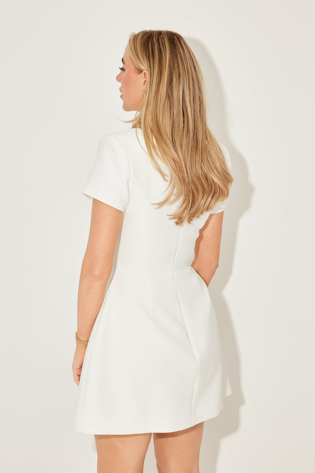 Ivory Grace Mini Dress