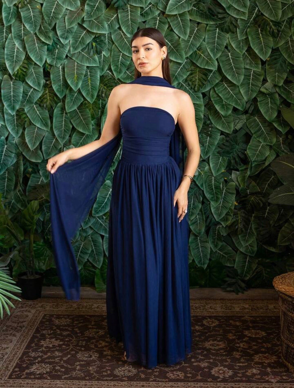 Muse Drape Maxi Dress