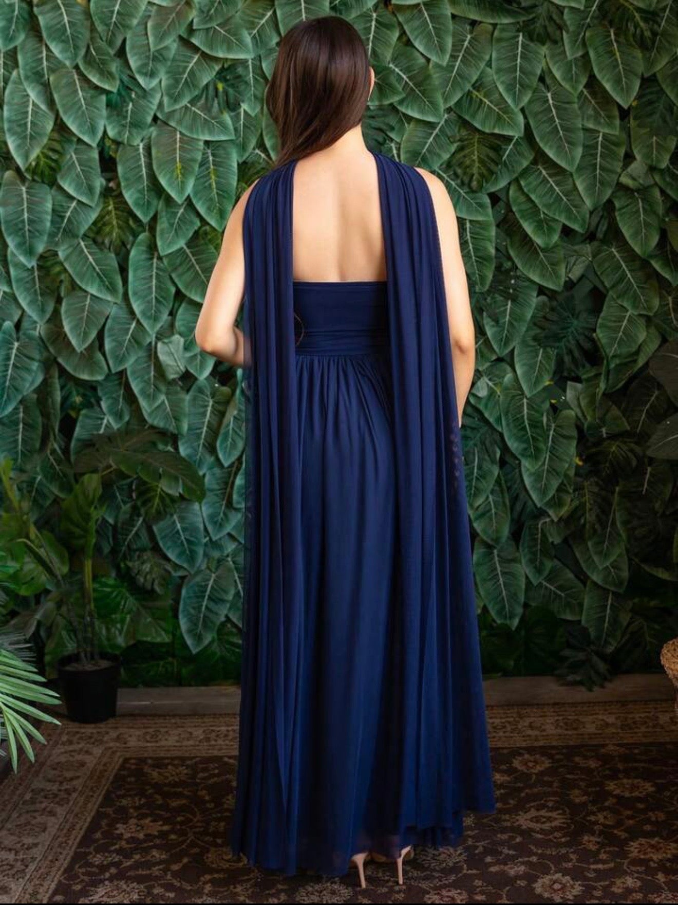 Muse Drape Maxi Dress