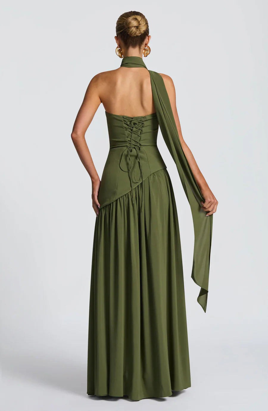 Olive Muse Maxi Dress