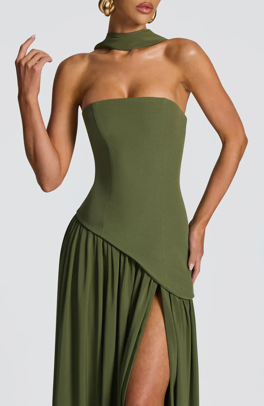 Olive Muse Maxi Dress