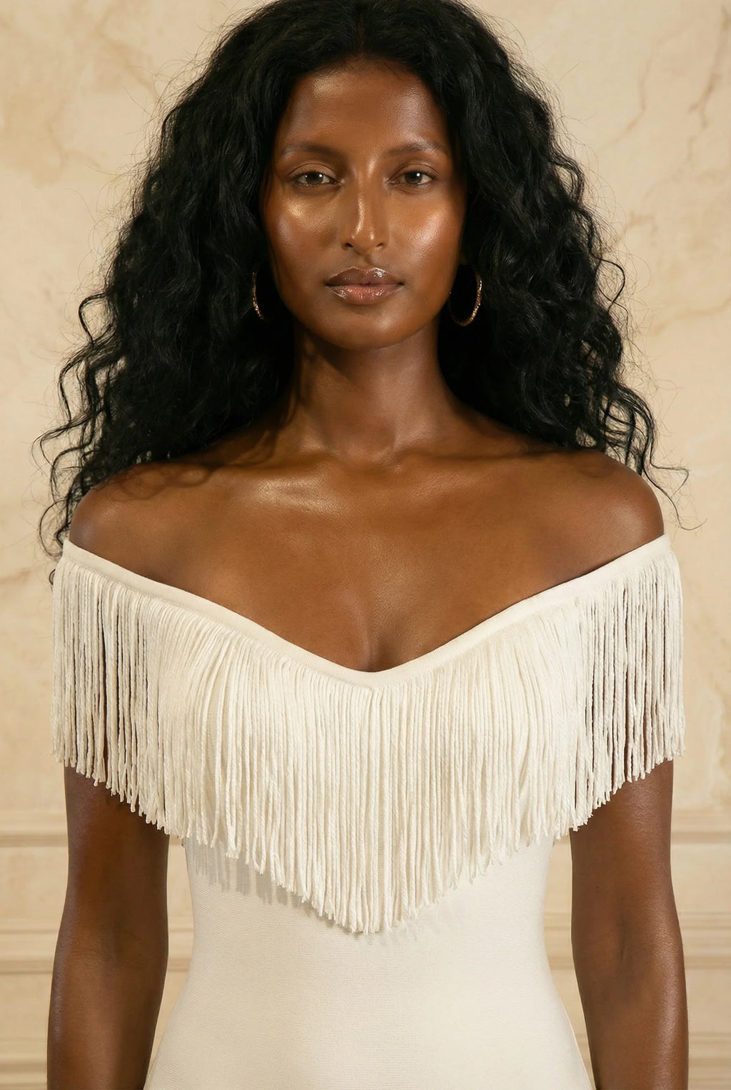 Midnight Fringe Dress